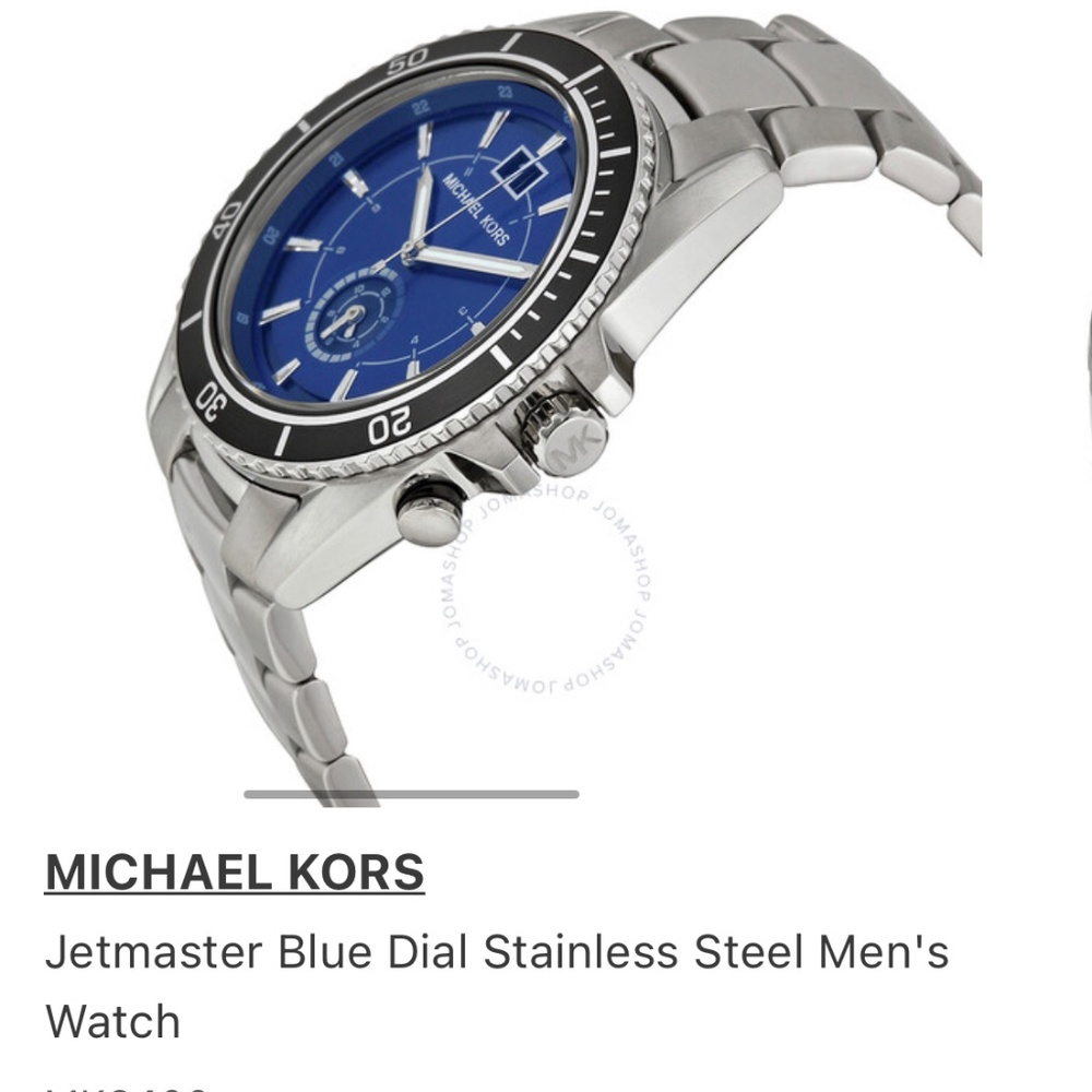 Men’s Michael Kors, Jetmaster, Stainless Steel Quartz Watch MK8400 - Picture 3 of 7